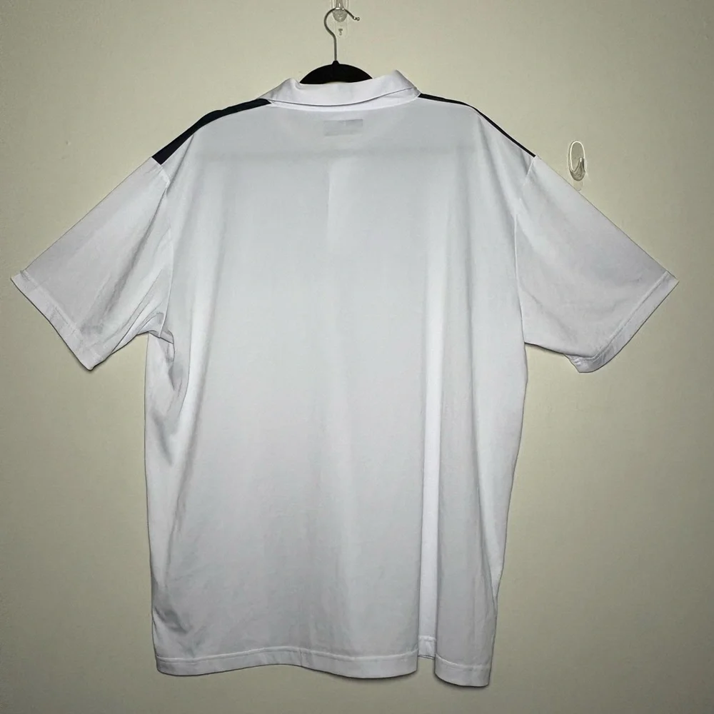 Callaway Opti-Dri Men's White and Blue Gradient Golf Polo Size XXL